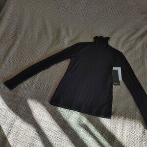 Women's long sleeve turtleneck top